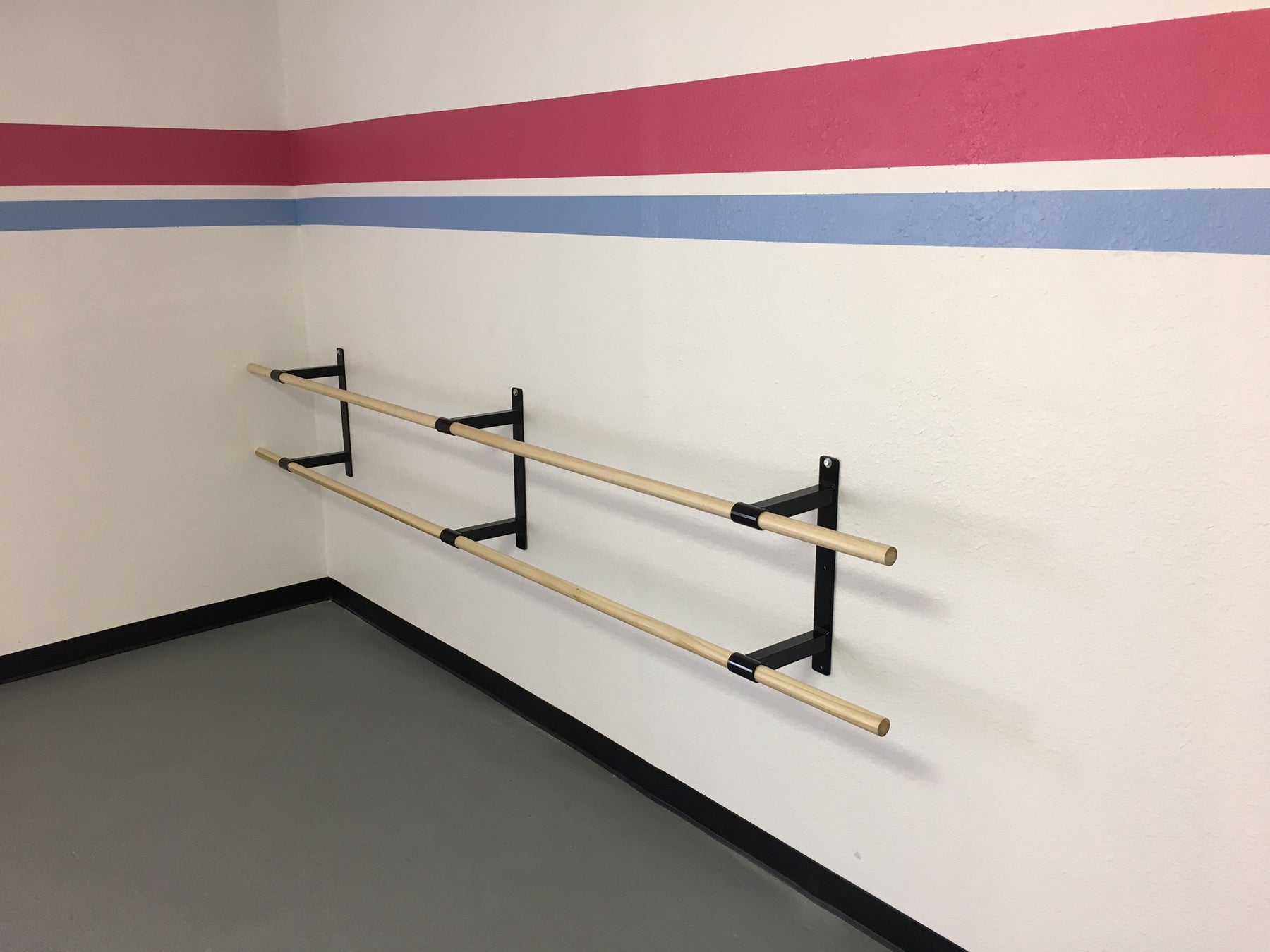 Wall Mounted Ballet Barres - Wall Mount Bracket - EnPointe Enterprises